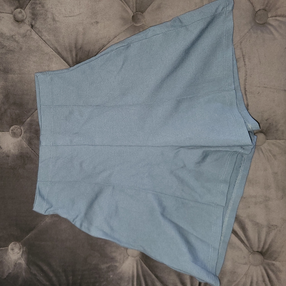 Women's Blue Shorts - Picture 2 of 3